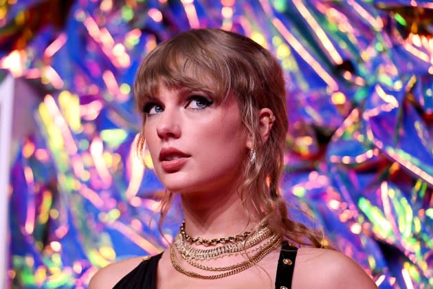 taylor-swift-vote.jpg 2023 MTV Video Music Awards - Arrivals - Credit: Noam Galai/Getty Images