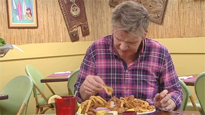 Gordon Ramsay at Barefoot Bob's