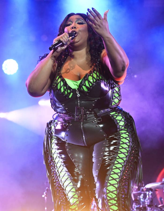 Closeup of Lizzo