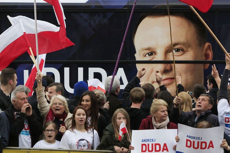 波蘭新任總統杜達（Andrzej Duda）的支持者