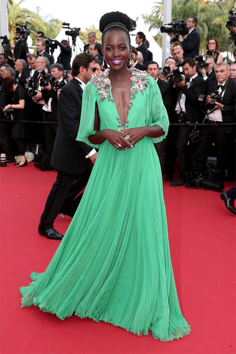 <p>Lupita Nyong'o in Gucci</p>