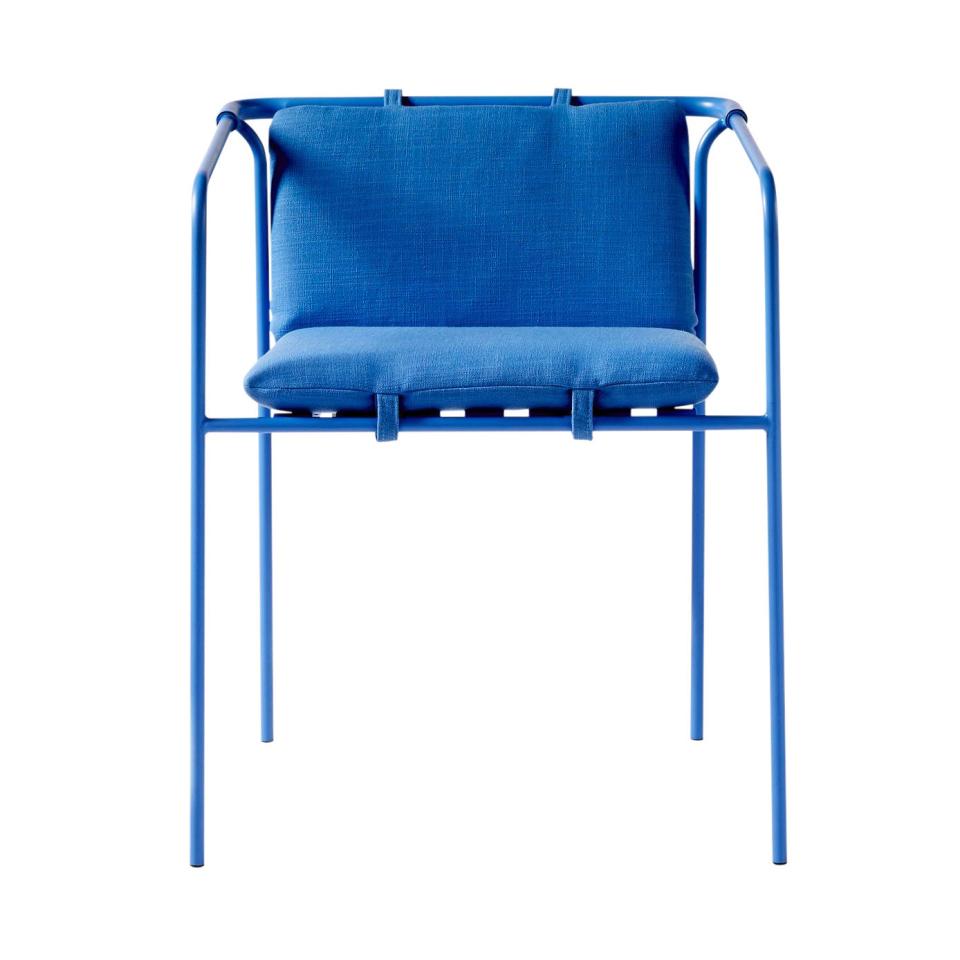 Navene Blue Dining Chair