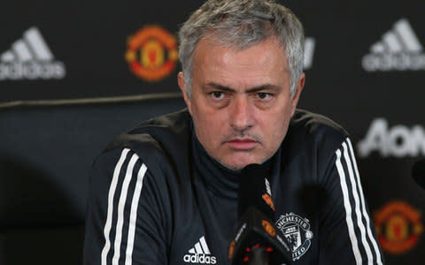 Mourinho presser - Credit: Getty Images