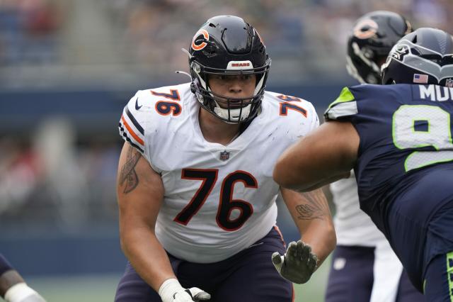 Where Bears' Teven Jenkins, Darnell Wright rank among OL in Madden 24