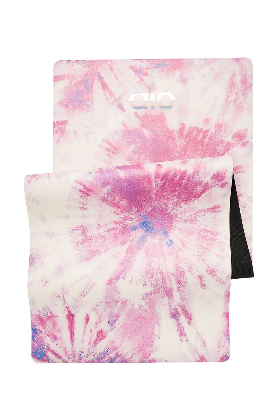 1) Alo Yoga Pink Tie Dye Warrior Mat