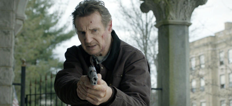 Liam Neeson en una escena de "Honest Thief" en una imagen proporcionada por Open Road Films. (Open Road Films via AP)