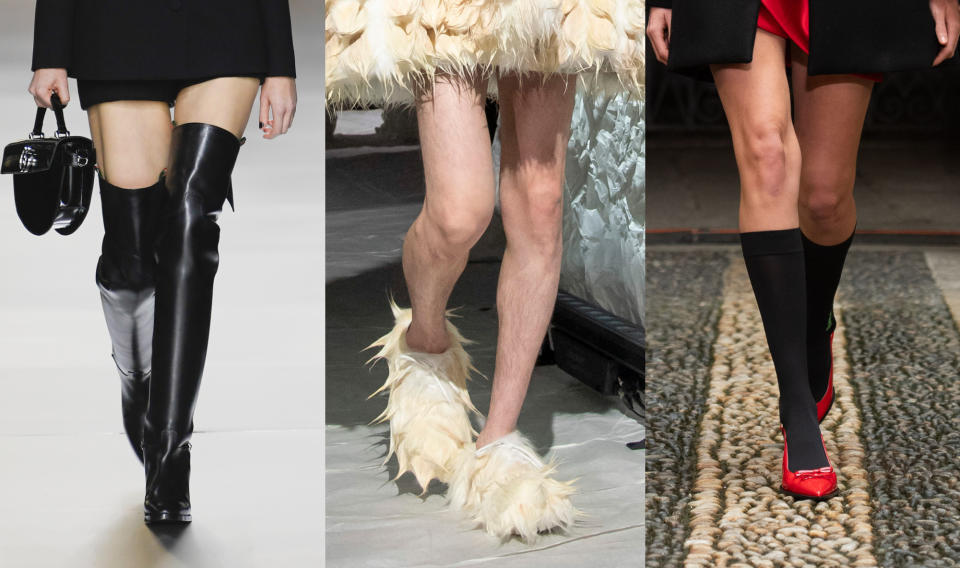 Key Shoe Trends From Milan’s Fall 2024 Runways