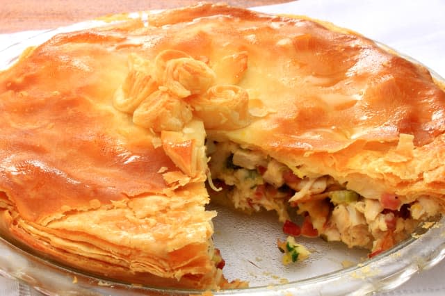 Chicken and Leek Pie