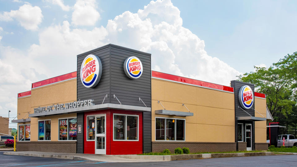 Dayton, Ohio, USA - May 29, 2016: The newest Burger King 