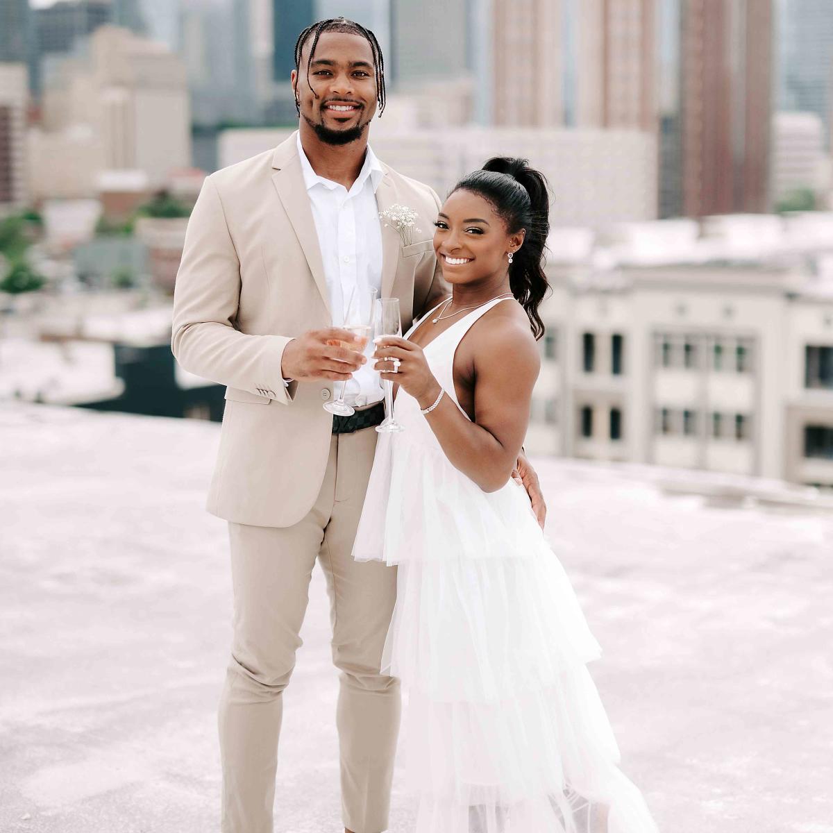 Simone Biles Is Engaged To Longtime Boyfriend Jonathan Owens Simone