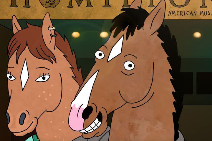 A-list celebrity Bojack Horseman went to see 'Hamilton' and tweeted  Lin-Manuel Miranda about it