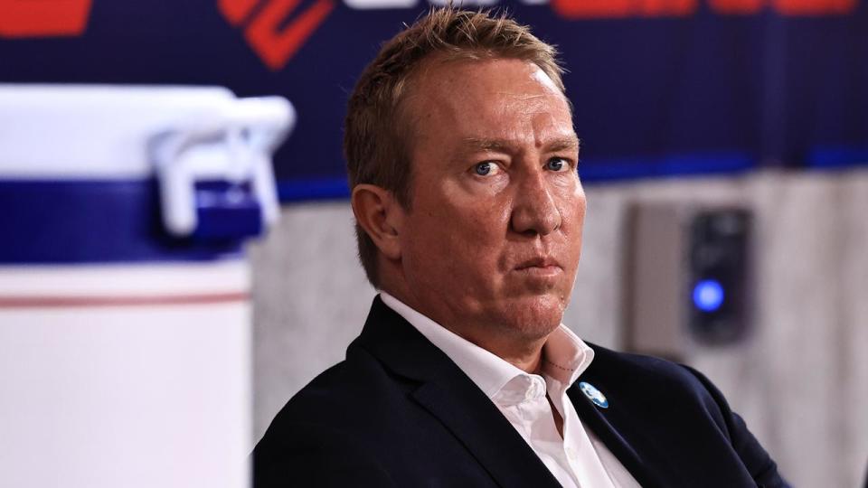 Roosters coach Trent Robinson