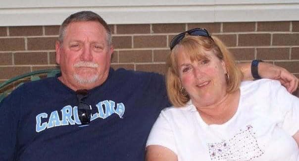 Johnny Lee Peoples, 67, and his wife Darlene, 65, are pictured.