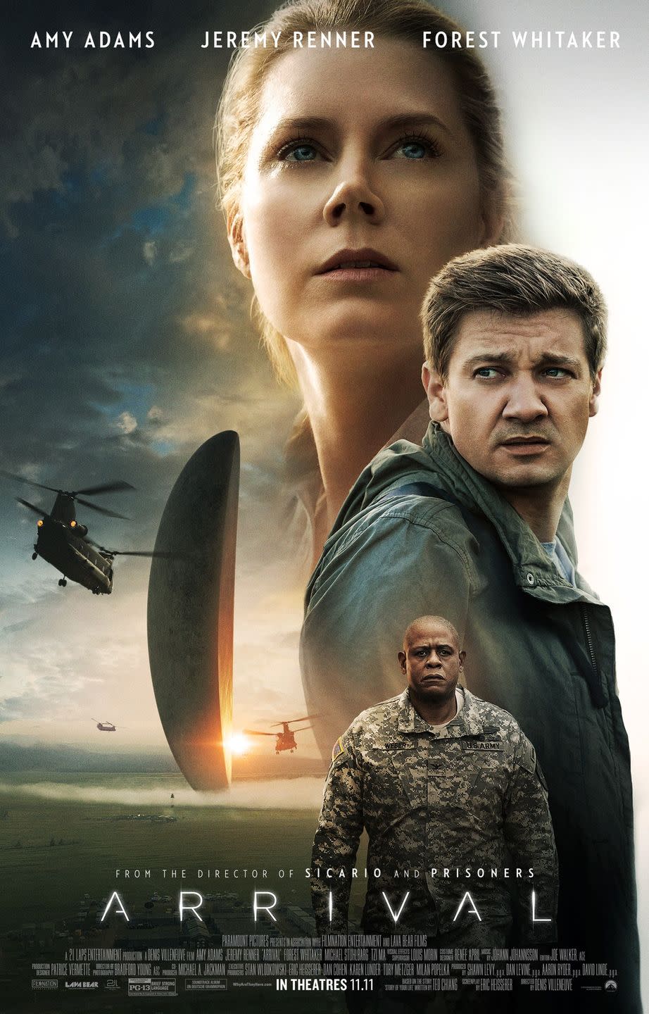 5) <em>Arrival</em> (2016)