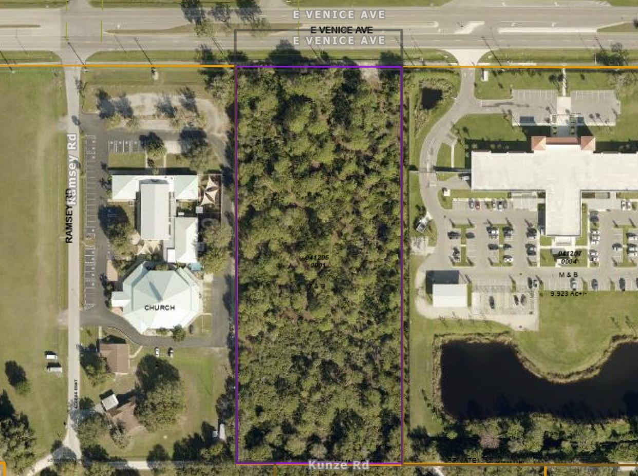 The Venice City Council agreed to buy a five-acre undeveloped parcel between the Venice Church of the Nazarene and the new Venice Public Safety Complex from Delena International, LTD for $1.75 million. The city will relocate Fire Station 52 to the site.