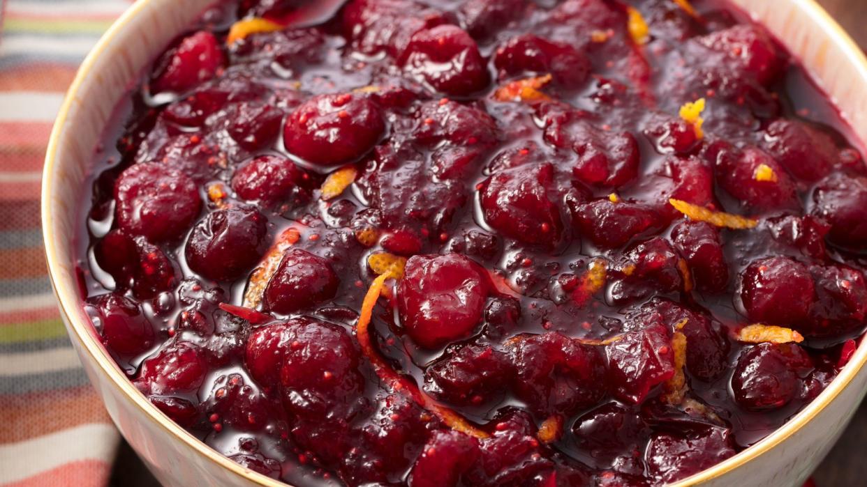 cranberry sauce