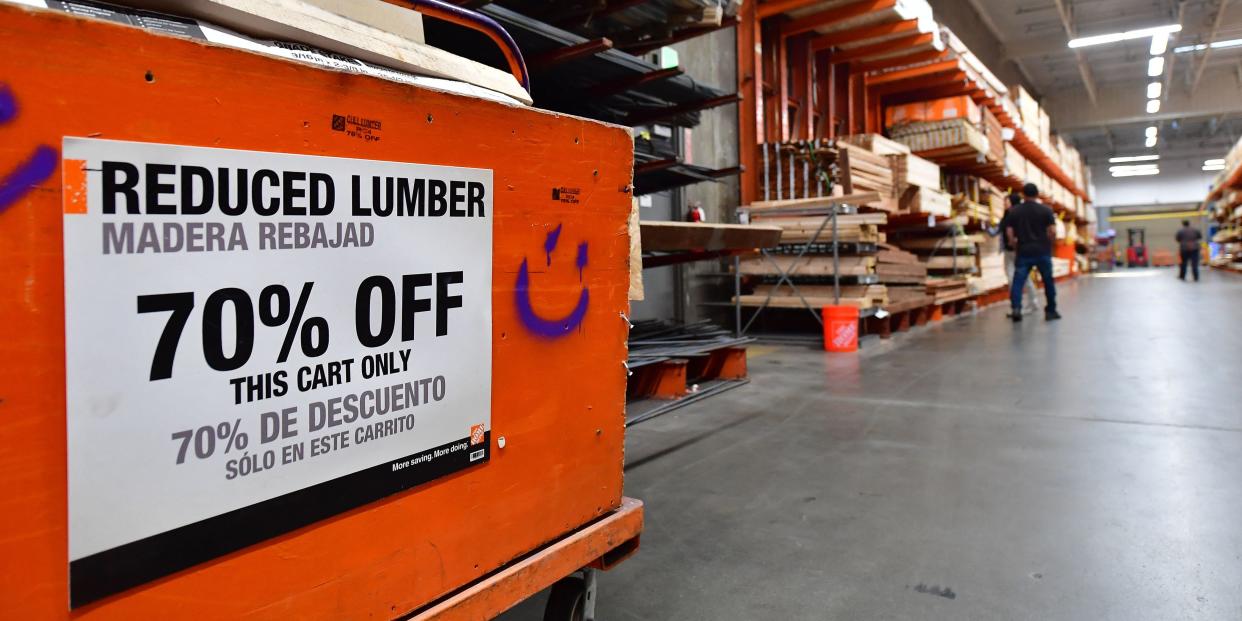 Lumber home Depot