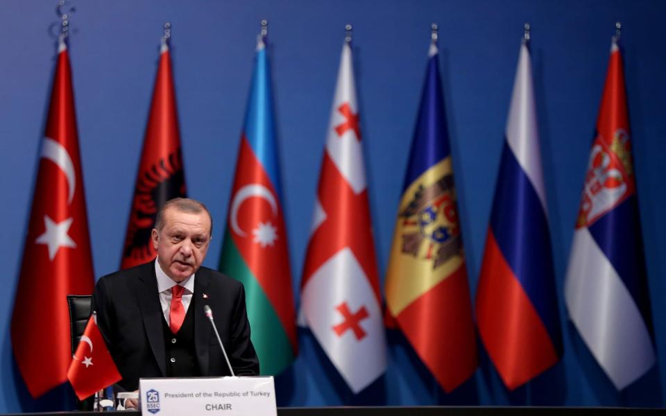 President of Turkey Recep Tayyip Erdogan - ANADOLU AGENCY / POOL