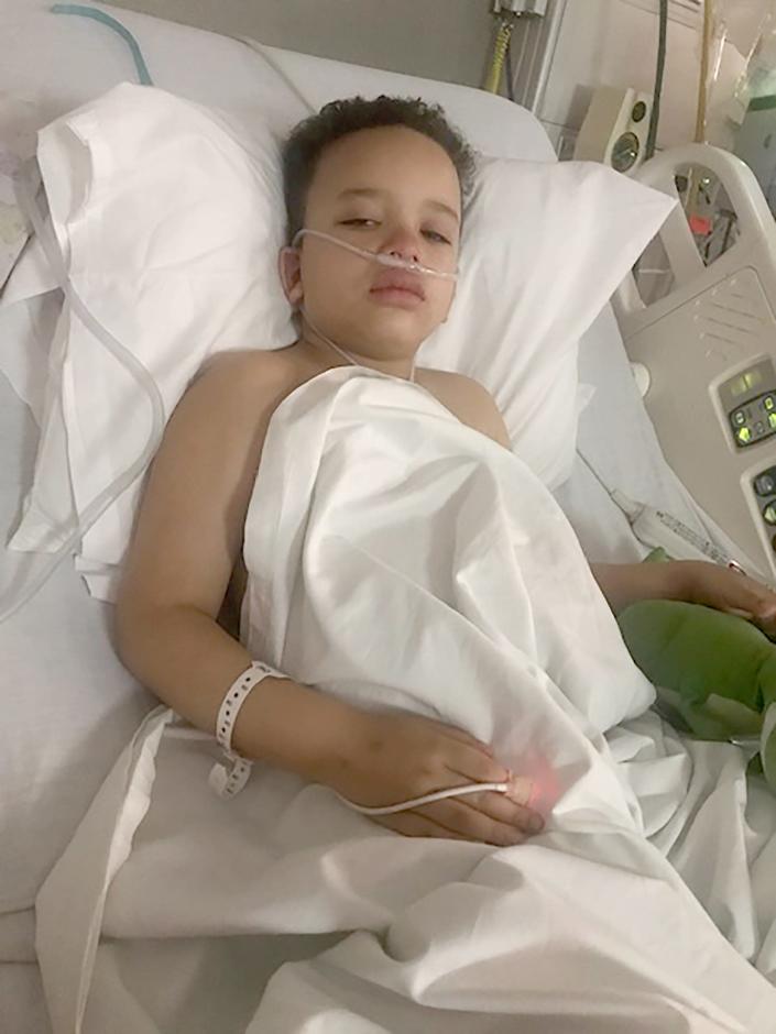 Levi Nobles, 7, of Shelby Township, was among the Michigan children hospitalized with the newly identified disease associated with the novel coronavirus. Called Multisystem Inflammatory Syndrome, it&#39;s sickened hundreds of kids nationally and can be deadly. Levi is now continuing to recover at home.