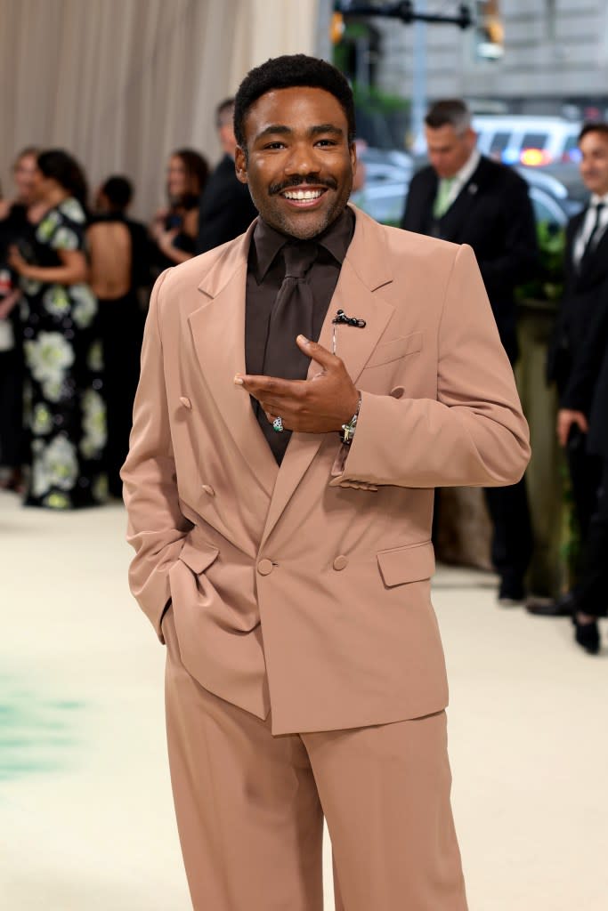 Glover will be in the “Community” movie. Getty Images for The Met Museum/Vogue
