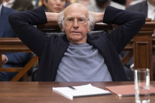 <p>John Johnson/HBO</p> Larry David in the 'Curb Your Enthusiasm' series finale