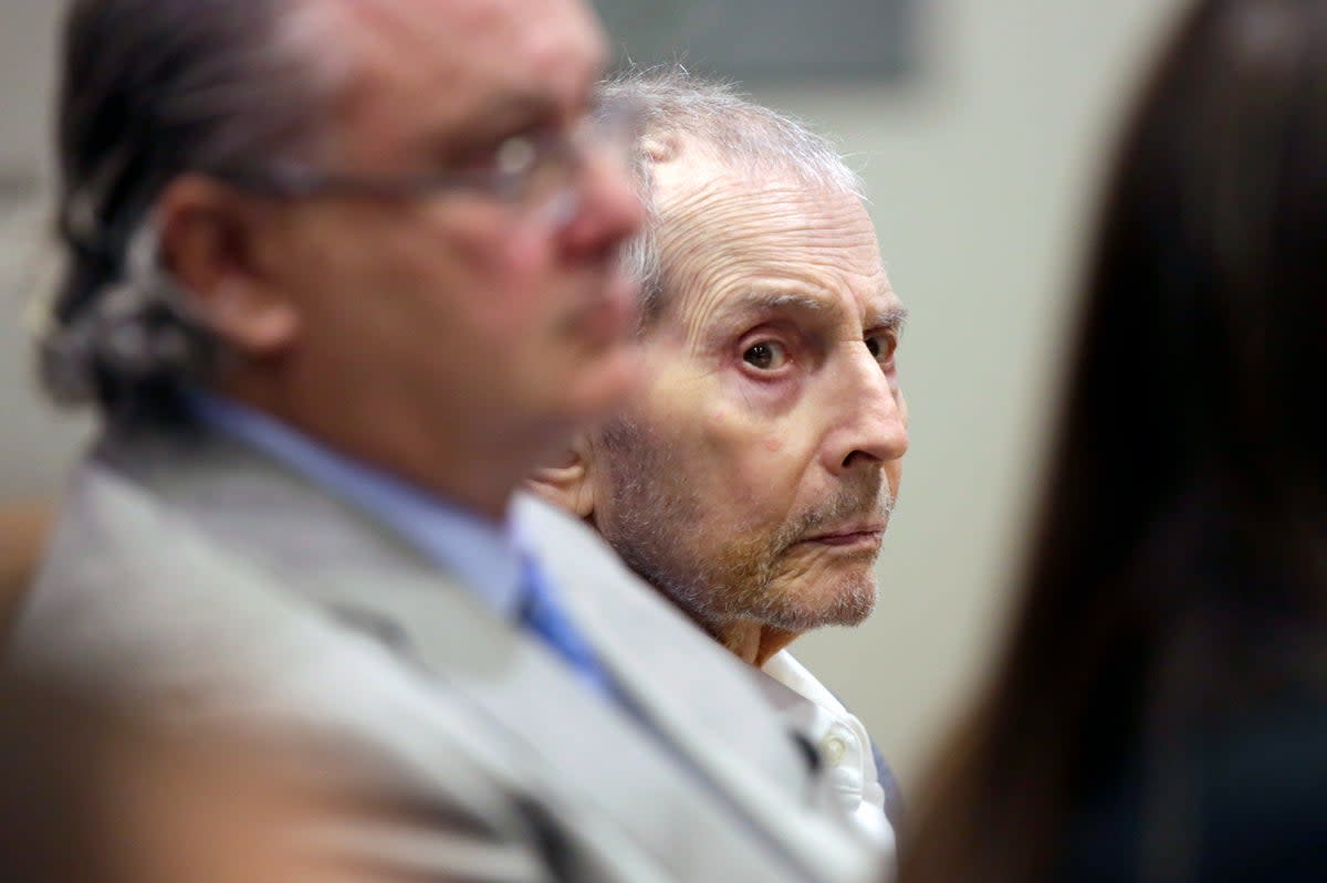 Robert Durst in court in 2020 (Getty Images)