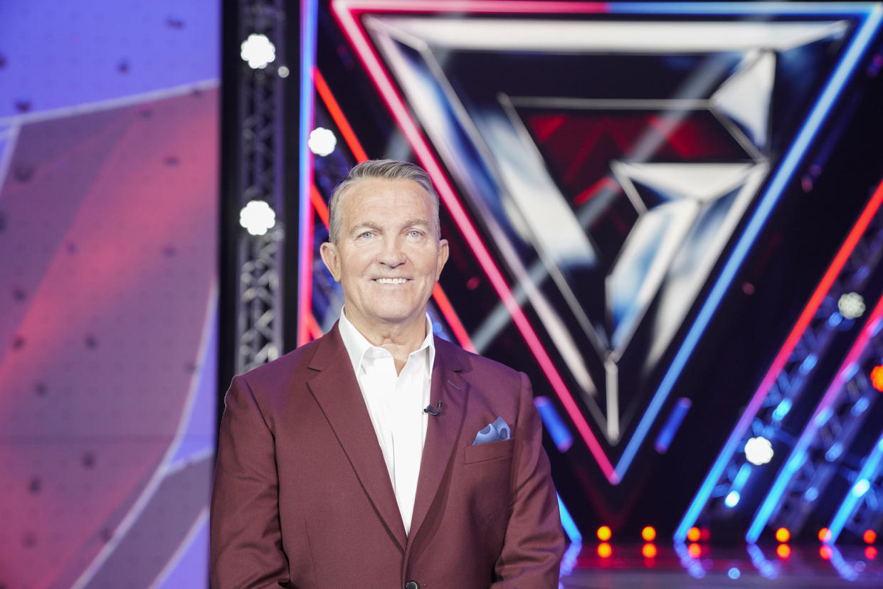 Bradley Walsh is the host of BBC reboot Gladiators on Saturday night TV. (BBC)