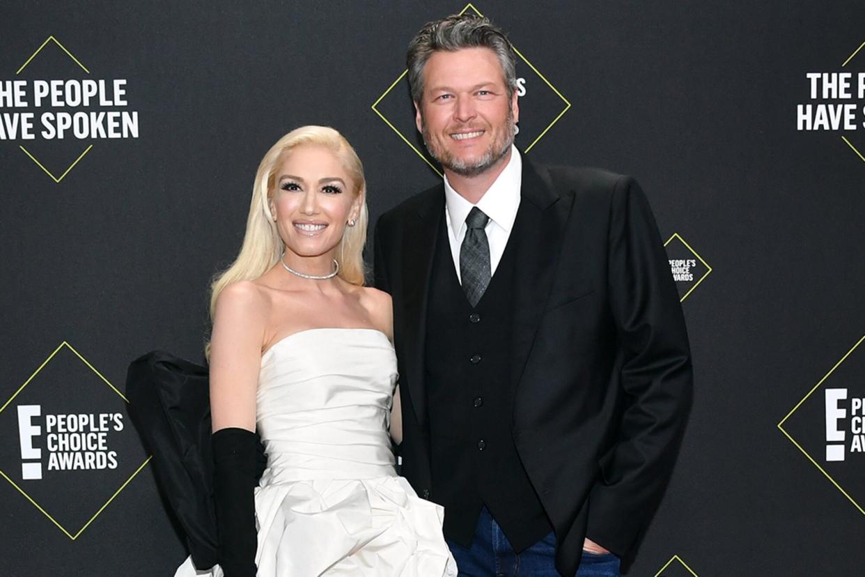 Gwen Stefani and Blake Shelton