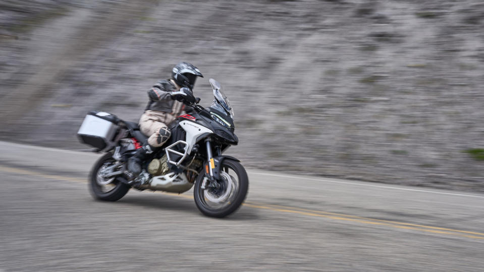 Riding the Ducati Multistrada V4 Rally in Colorado.