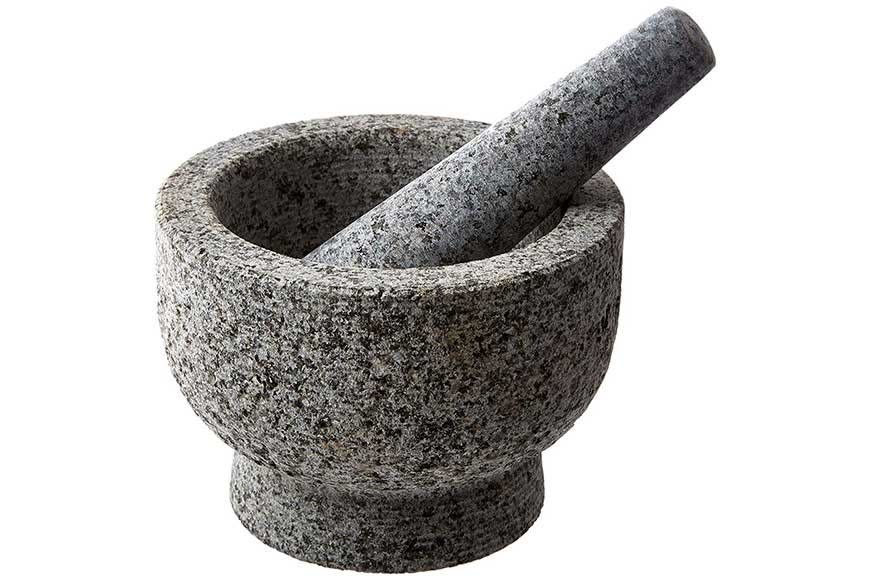 Kota Japan Granite Mortar and Pestle, $27