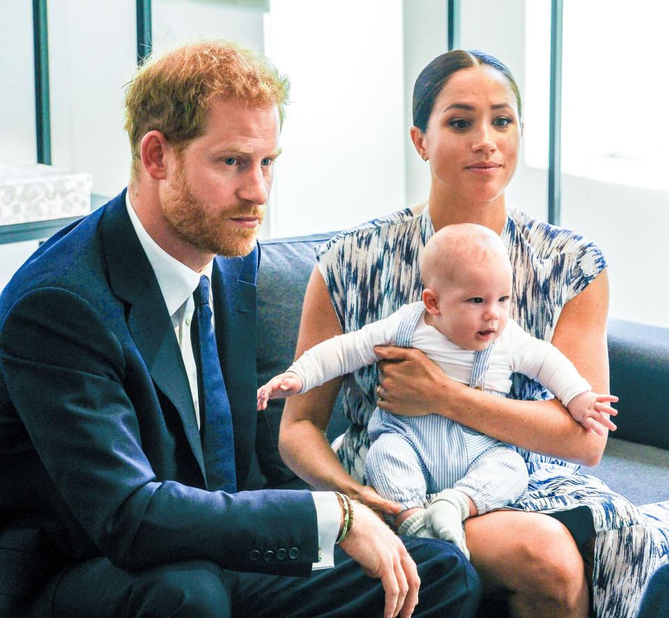 Prince Archie Harrison Mountbatten-Windsor, Prince of Sussex, son of Prince Harry, Duke of Sussex, and Meghan Markle, Duchess of Sussex, and brother of his little sister Lilibet celebrates his fifth birthday on the 6th of May. He is the eighth great-grandchild of Late Queen Elizabeth II and is sixth in the line of succession to the British throne after the coronation of King Charles III and Queen Consort Camilla. In May 2024 Prince Harry and Meghan have plans to go to Nigeria on invitation of the Ministry of Defence of Nigeria. (Photo by DPPA/Sipa USA)