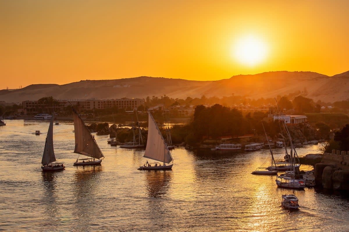 The Nile starts in the Mediterranean and runs through as far south as Tanzania, Uganda and Kenya (Getty Images/iStockphoto)