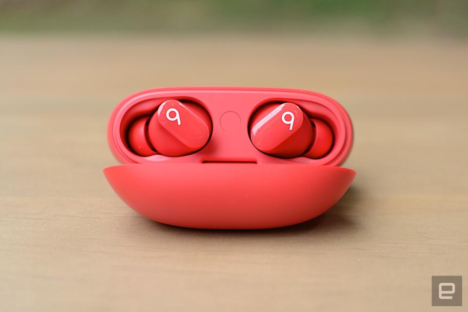 <p>Beats’ latest true wireless earbuds have a design with more universal appeal than its Powerbeats Pro. The company has covered the basics with balanced sound quality, on-board controls, capable ANC and an ambient sound mode. It also added bonuses like support for hands-free Siri and Dolby Atmos in Apple Music. And most importantly, Beats is offering these features for $150.</p>
