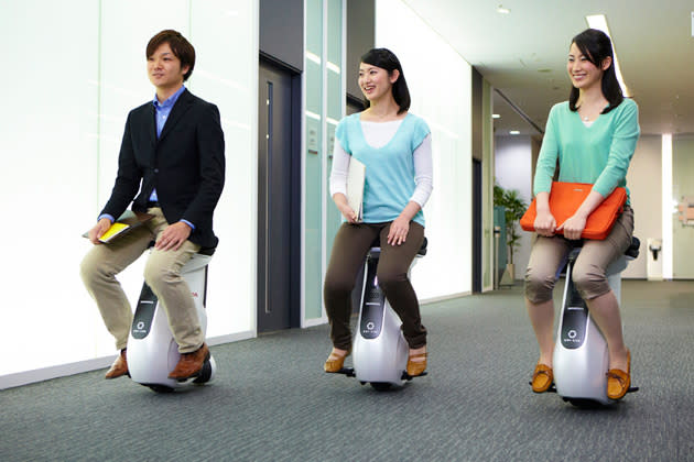 Honda Motor Company unveiled its new UNI-CUB personal mobility device