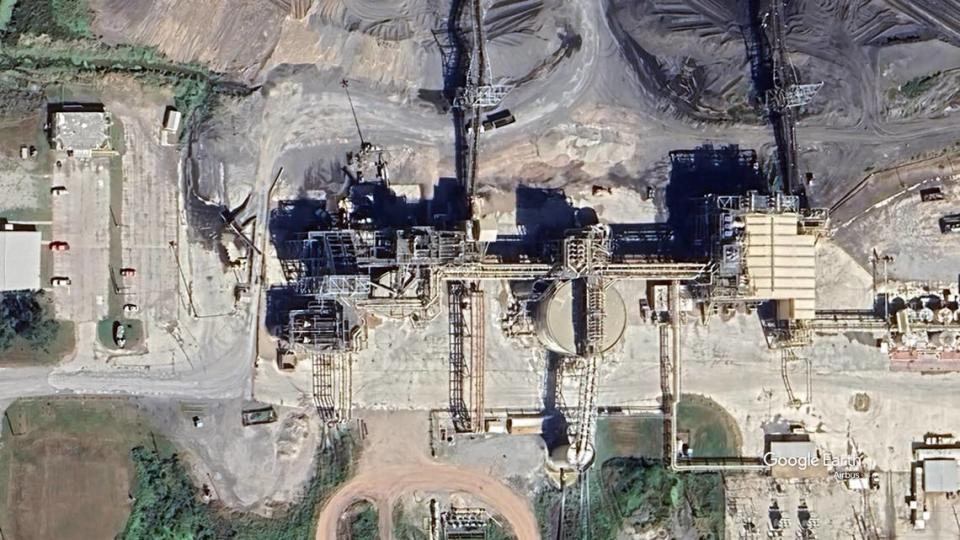 Google Earth Studio shot of the Mosaic Wingate Creek Mine