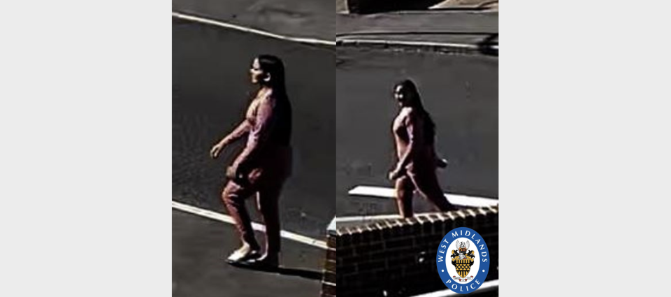 CCTV showing a woman police would like to speak to. (West Midlands Police)