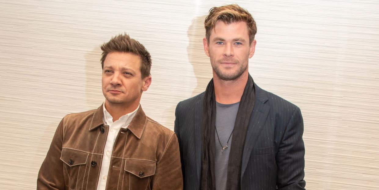 jeremy renner, chris hemsworth