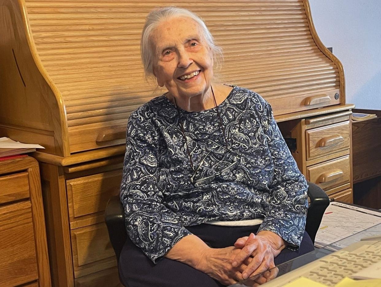 Doris Rabideau, 89, was surprised to hear "Jeopardy!" champ Ben Chan talking about her to Ken Jennings during Game 4 of the Tournament of Champions on Friday. She and Chan have become Green Bay "Jeopardy!" friends after she sent him fan mail last year.