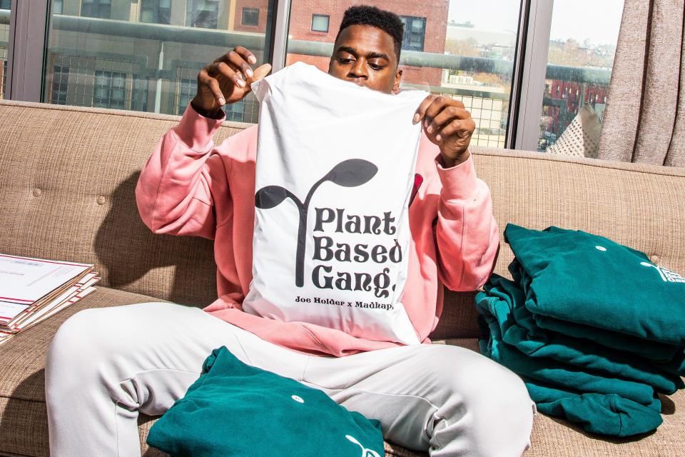 Plant-based merch.