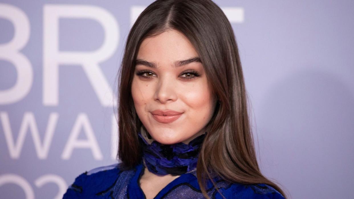 Mandatory Credit: Photo by Vianney Le Caer/Invision/AP/Shutterstock (10562526du)Hailee Steinfeld poses for photographers upon arrival at Brit Awards 2020 in LondonBrit Awards 2020 Arrivals, London, United Kingdom - 18 Feb 2020.