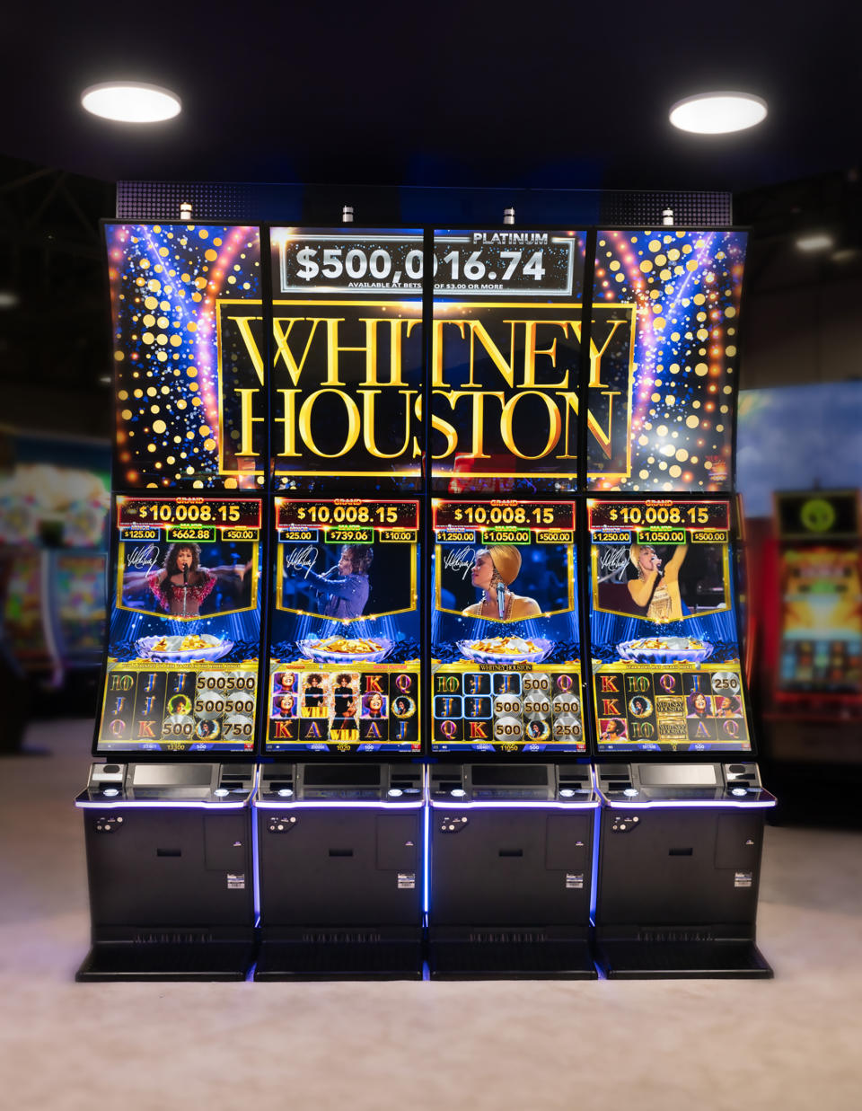 IGT's Whitney Houston Slots Take Center Stage at Casinos Across the US