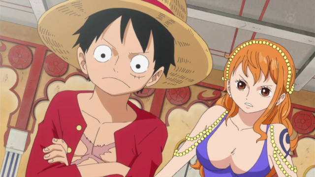 Monkey D. Luffy X Nami - Luffy and Nami❤🧡One Piece Official YouT. Channel  - (Scene 5) ONE PIECE Vol.100/Ep.1000 Celebration MoviesWE ARE ONE.💯     #ワンピース #ナミ