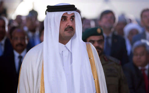 Emir Sheikh Tamim bin Hamad Al-Thani  - Credit: AFP