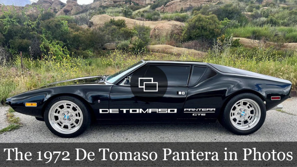 The 1972 De Tomaso Pantera in Photos