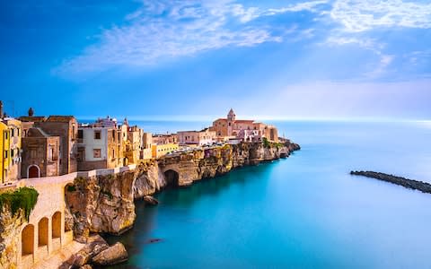 The town of Vieste - Credit: istock