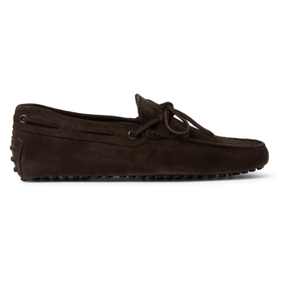 Tod's Gommino Suede Slip-On Driving Shoes for Men