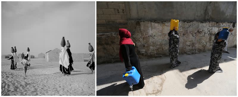 The Wider Image: Side by side, glimpses of Palestinian refugee camps then and now