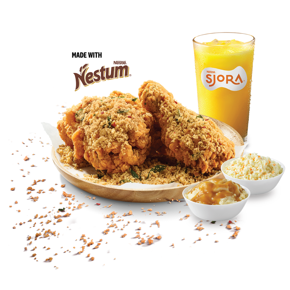 KFC Cereal Chicken — 2 Piece Meal