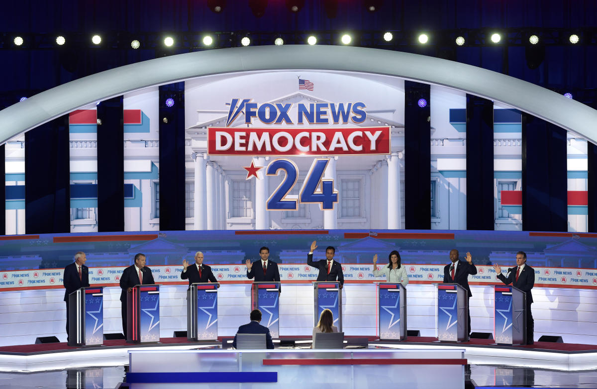 Fox News draws 12.8 million viewers for first Republican debate in 2024