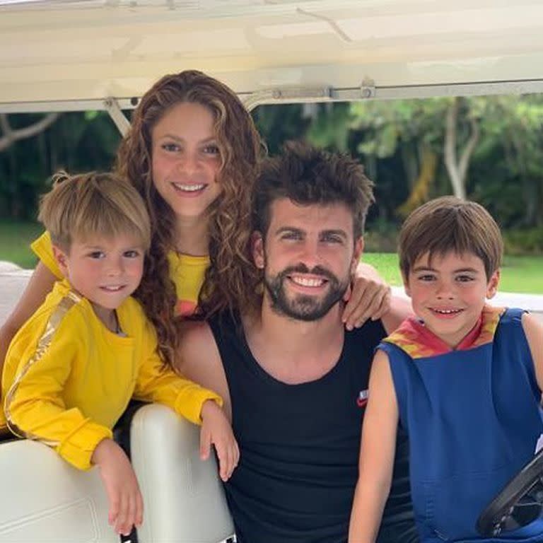 Shakira y Piqué mantienen una disputa legal por la custodia de sus hijos, Milan, de 9 años, y Sasha, de 7